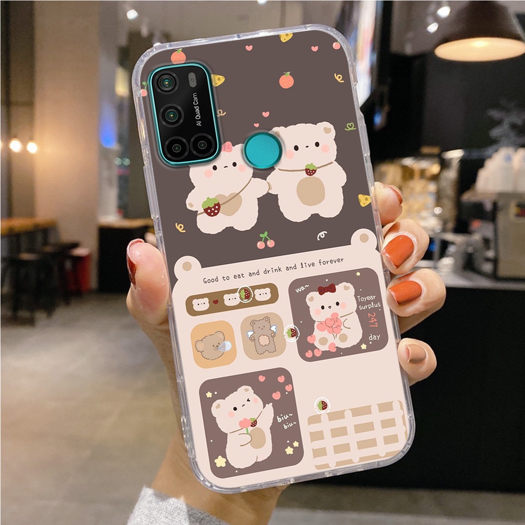 ỐP LƯNG VSMART STAR 3 - STAR 4 - STAR 5 , IN HÌNH GẤU BEAR DỄ THƯƠNG, BỀN ĐẸP.