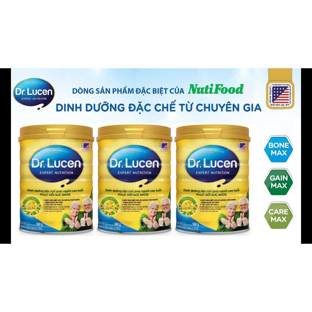 Sữa Dr.lucen care max 900g