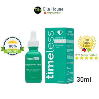 [MẪU MỚI] Serum Timeless Vitamin B5 +Hyaluronic Acid Phục Hồi Da - Cila house