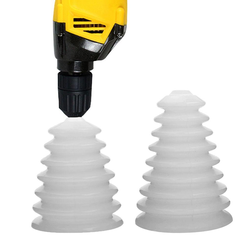 LANFY Phụ Kiện Gắn Máy Khoan Điện Chống Bụi Màu Trắng Tinh Tế