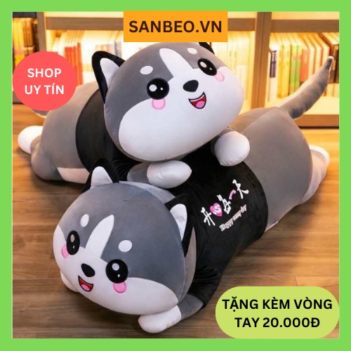Thú nhồi bông, gấu bông, Gối ôm Mèo dễ thương, hàng cao cấp-Sanbeo.vn