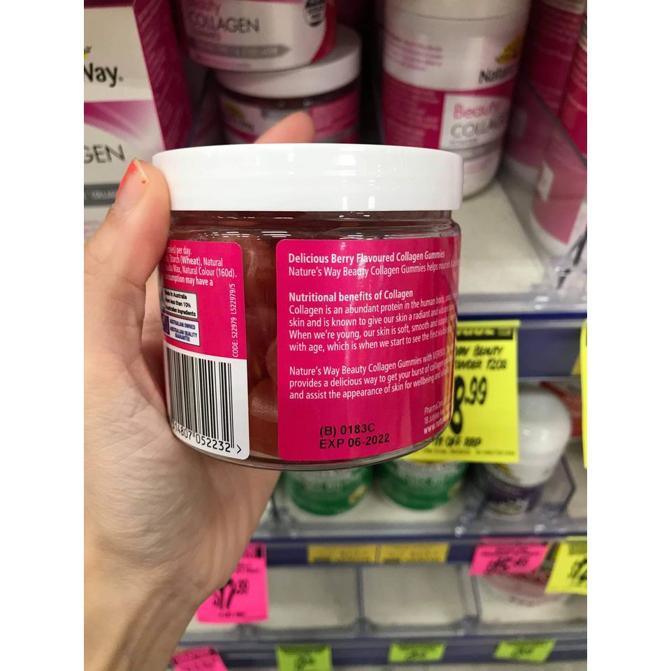 KẸO DẺO BỔ SUNG COLLAGEN NATURE’S WAY BEAUTY COLLAGEN GUMMIES | BigBuy360 - bigbuy360.vn