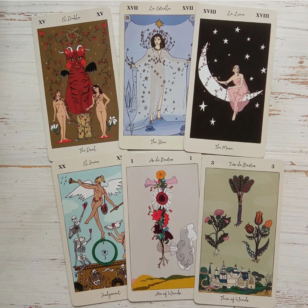 Bộ Bài Tarot de Carlotydes  - Bài Gốc Authentic Chính Hãng 100%