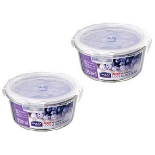 Bộ 2hộp thủy tinh lock and lock 950ml