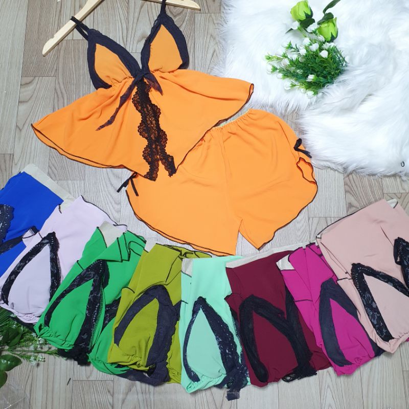 Bộ ngủ sexy có mút ngực, phom dưới 60kg