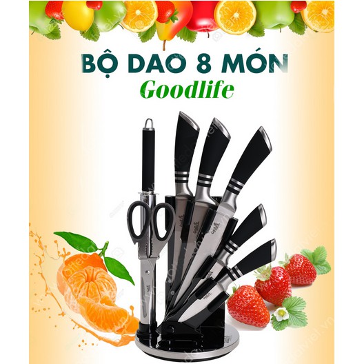 Bộ dao 8 món Goodlife cao cấp