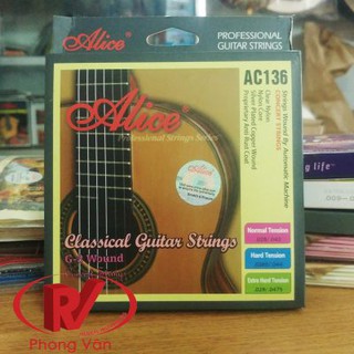 Dây đàn guitar classtic alice ac136