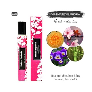 Vip endless euphoria -tinh dầu nước hoa pháp mini nữ 12ml dạng lăn