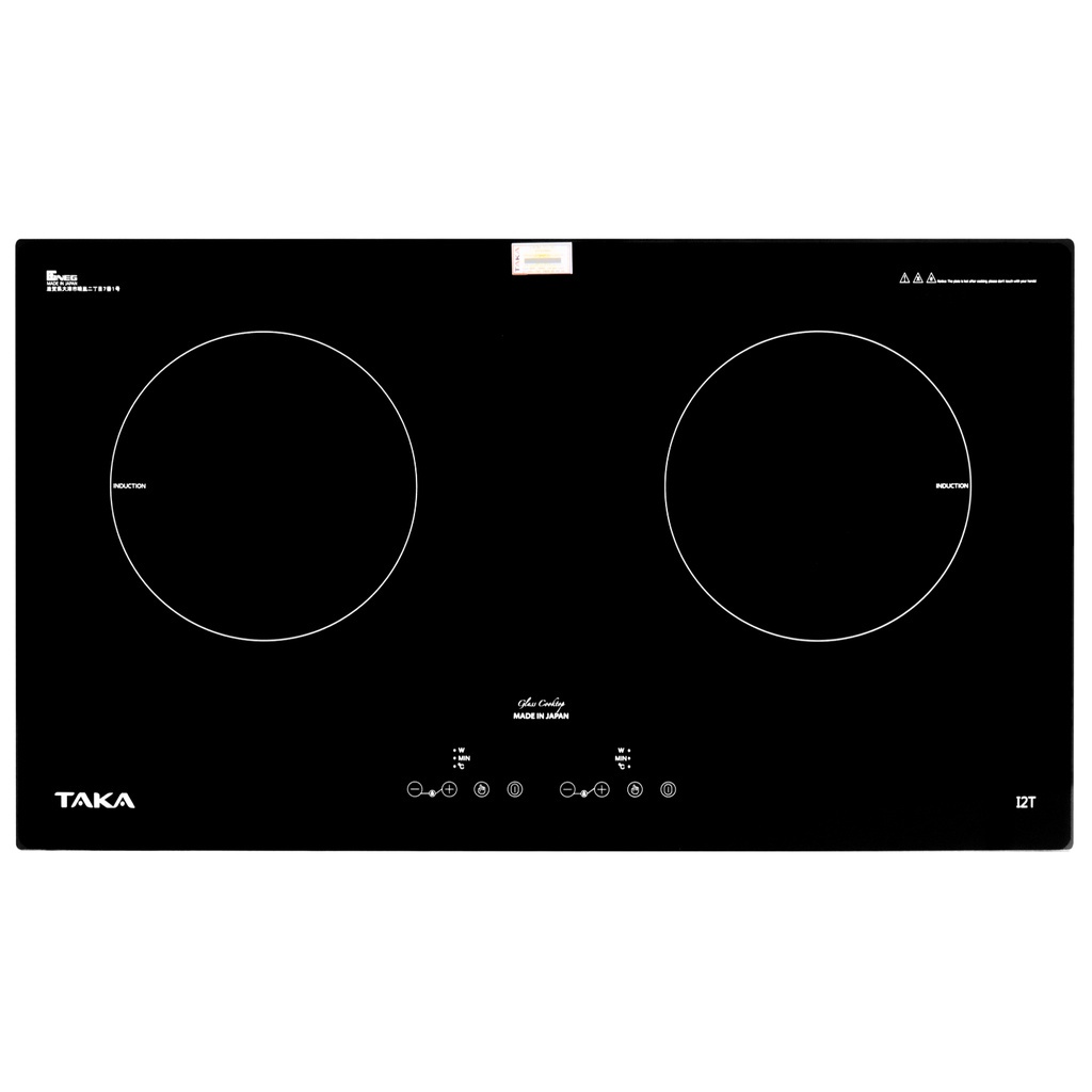 BẾP TỪ ĐÔI TAKA I2T ( 4000W) MẶT KÍNH NIPPON NHẬT BẢN