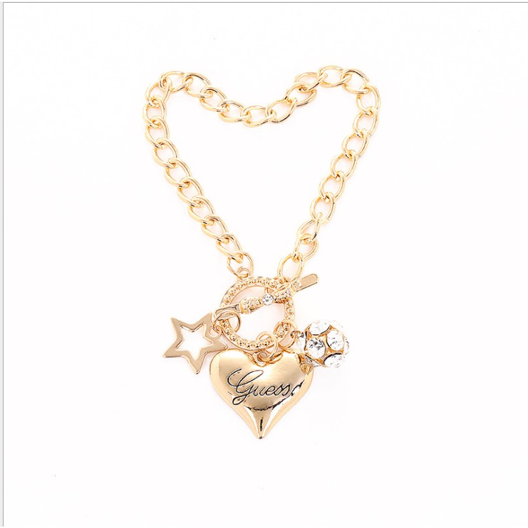 🎁 Michael KORS Vòng Tay Đính Đá Hình Ngôi Sao Năm Cánh Đơn Giản Cổ Điển Cho Nữ
