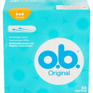 Tampon ob original normal 64 - băng vệ sinh dạng nút nội địa Đức