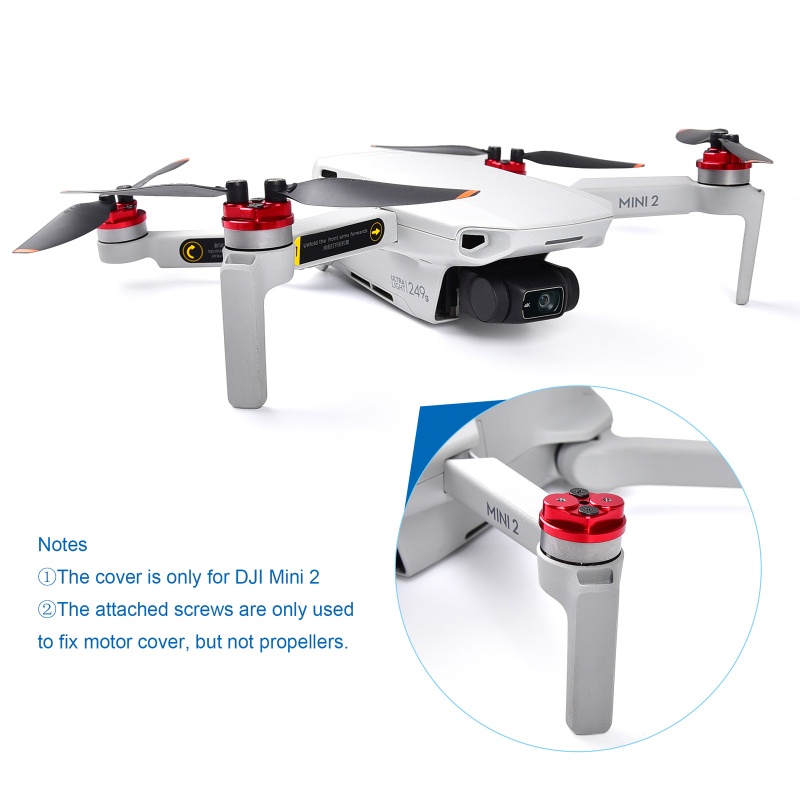 Nắp Bảo Vệ Động Cơ Bằng Nhôm Chống Bụi Cho Mavic Mini 2