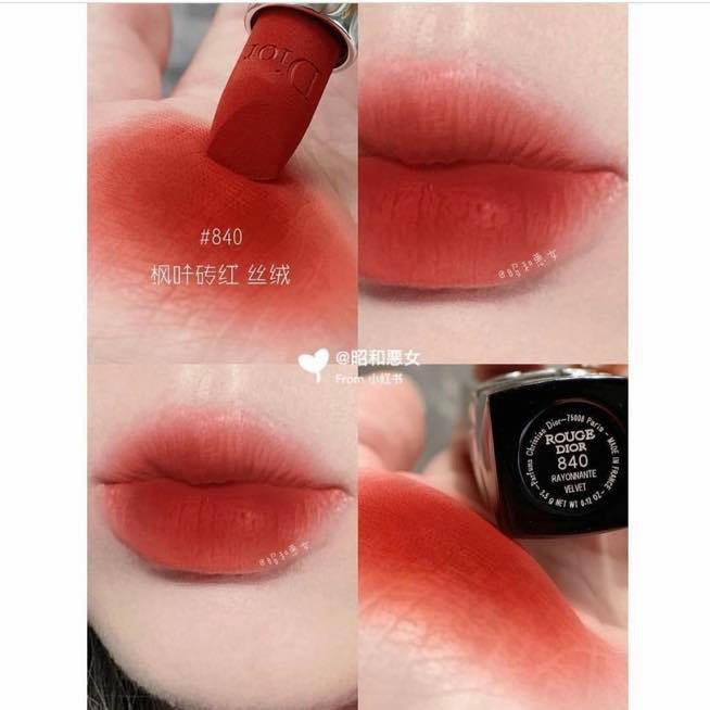 [Mẫu Mới 2021] Son Dior Rouge 999 Matte Màu Đỏ Tươi , satin, velvet full size tặng kèm FullBox Túi Hộp Hãng