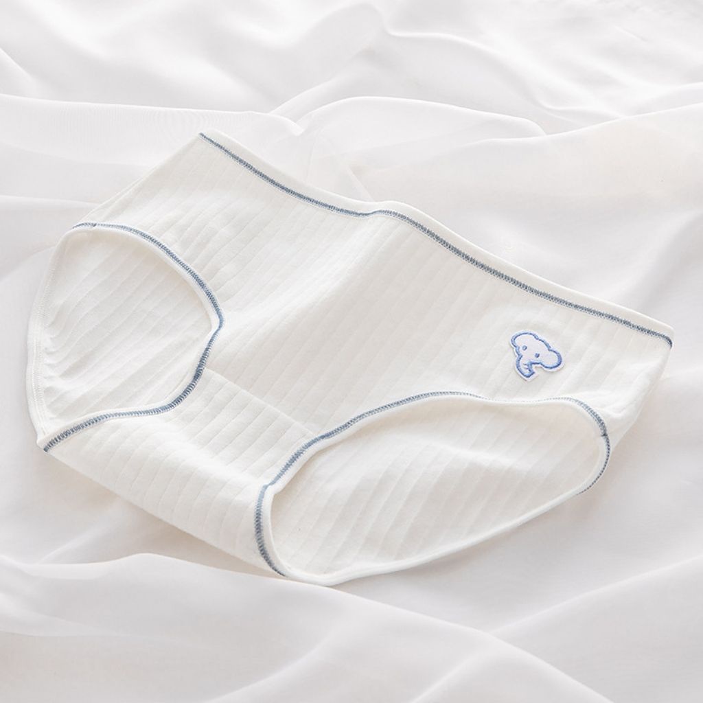 Quần lót nữ cotton kháng khuẩn ôm dáng gợi cảm, Quần chíp nữ họa tiết baby dễ thương DOPICO L861