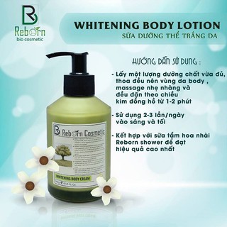 Kem Dưỡng Thể Trắng Da Tinh Chất Lúa Mạch Reborn