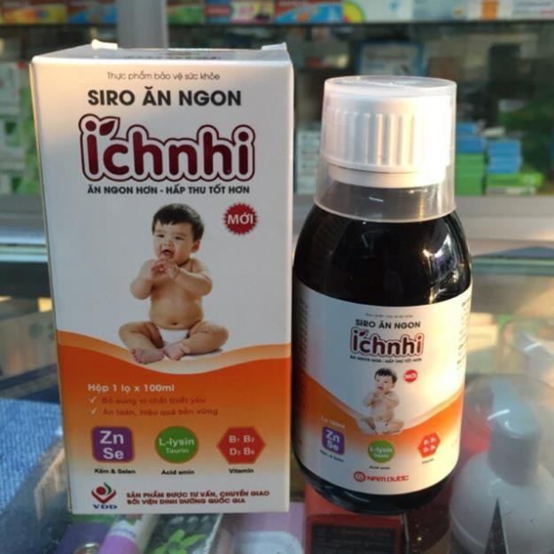 Siro ăn ngon Ích Nhi (chai 100ml)