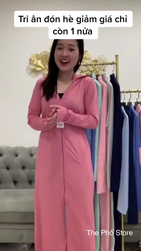 [MÃ HOAN20K giảm 20k đơn 99k] Áo chống nắng toàn thân nữ 2 lớp xuất dư Nhật Cao Cấp vải theo công nghệ AI | BigBuy360 - bigbuy360.vn