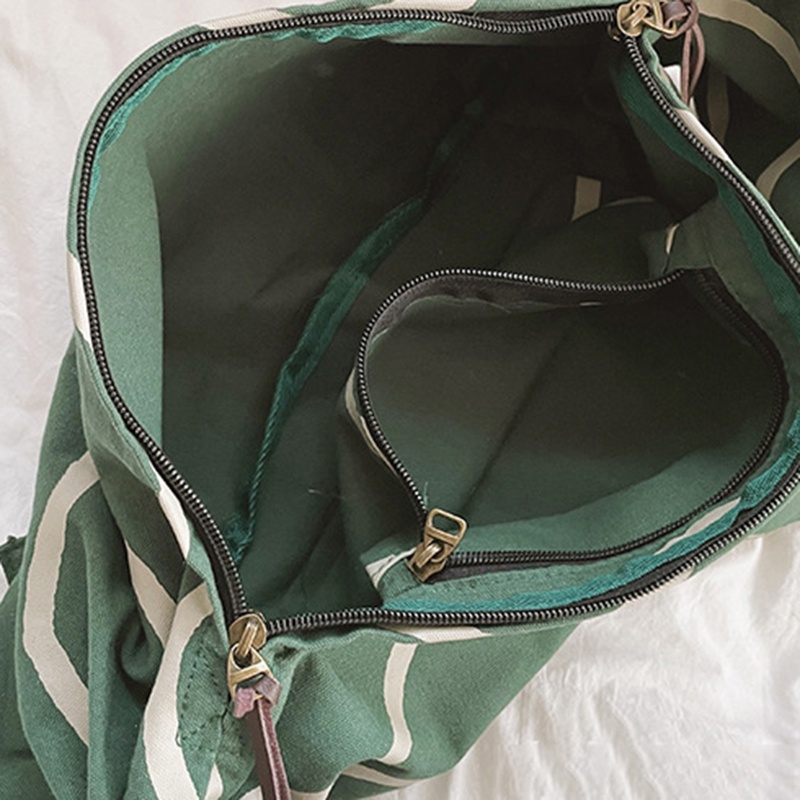 Túi Đeo Vai Vải canvas Dung Tích Lớn Phong Cách Nhật Bản Thời Trang Cho Nữ