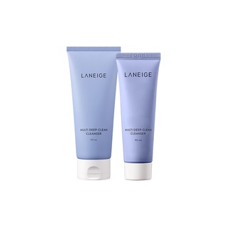 Bộ sữa rửa mặt sạch sâu Laneige Multi Deep Clean Cleanser 150ml & 50ml