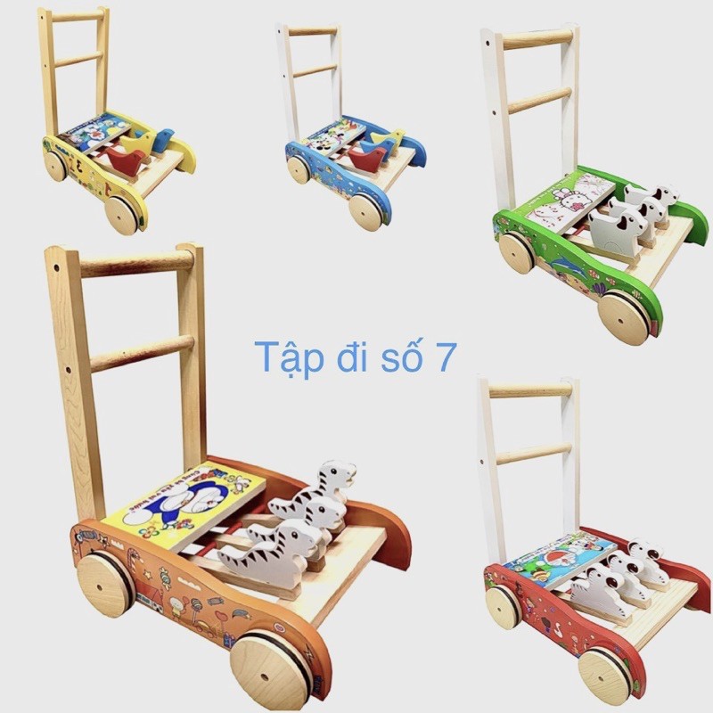Tập đi bằng gỗ cho bé CAO CẤP