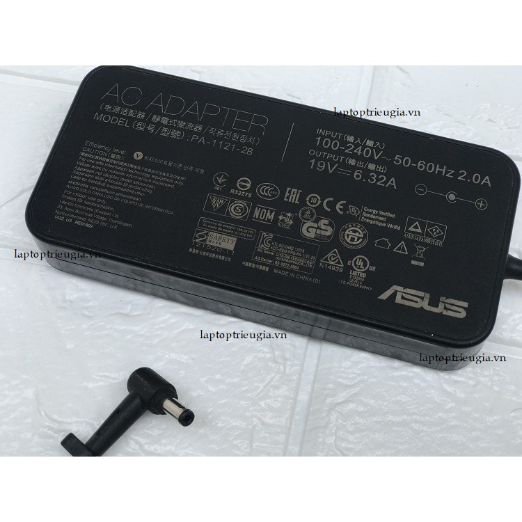 Sạc Laptop Asus 19V - 6.32A Chính hãng