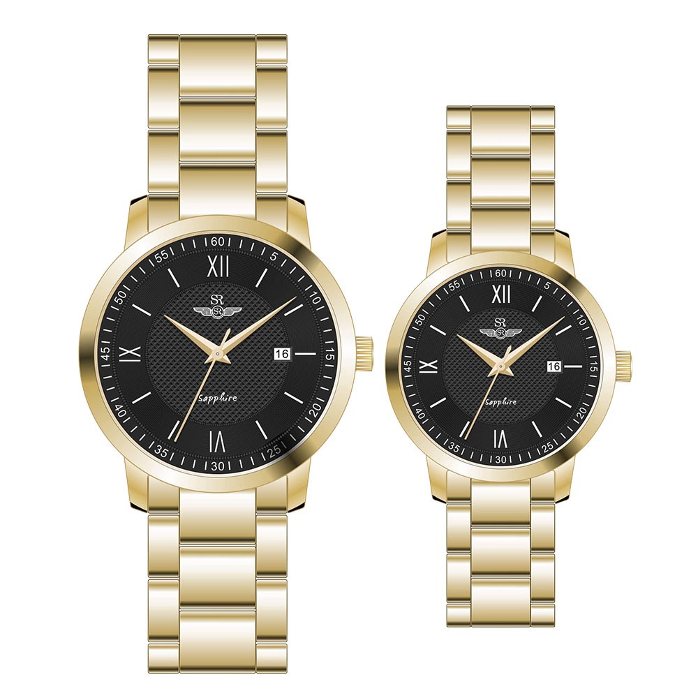 Đồng Hồ Cặp Đôi SR Watch SG3005.1401CV & SL3005.1401CV Chính Hãng