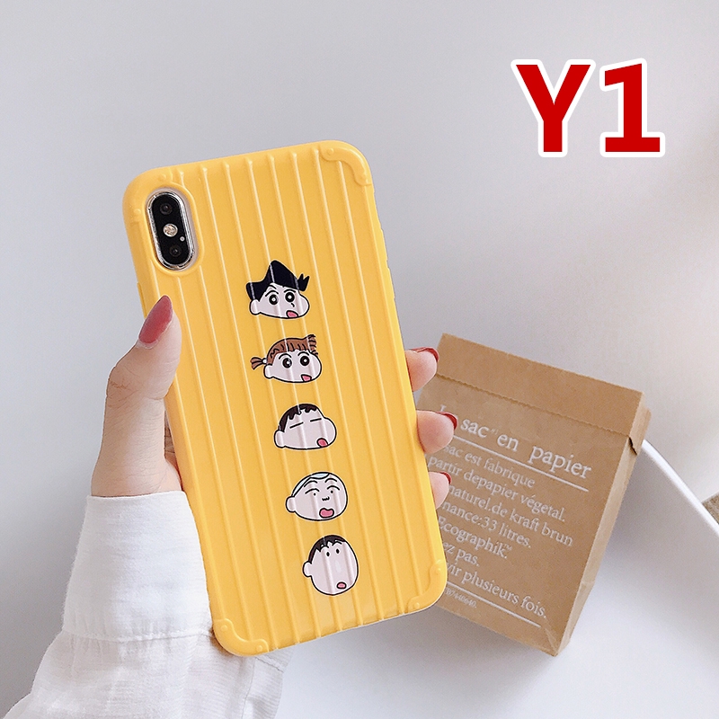 Ốp điện thoại vali hình cậu bé bút chì dành cho Iphone | BigBuy360 - bigbuy360.vn