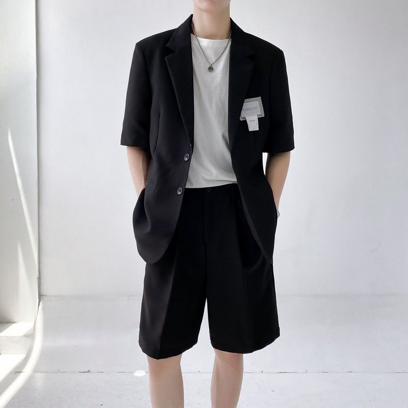 Bộ Đồ Vest Dáng Rộng Vải Mỏng Thời Trang Mùa Hè Cho Nam 2 Kiểu Cỡ M-2Xl
