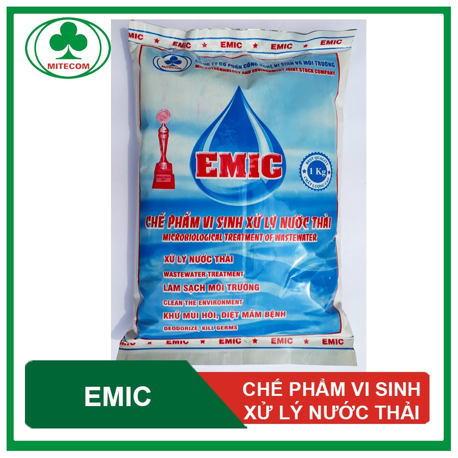 Chế phẩm vi sinh xử lý chất thải hữu cơ  EMIC 1kg