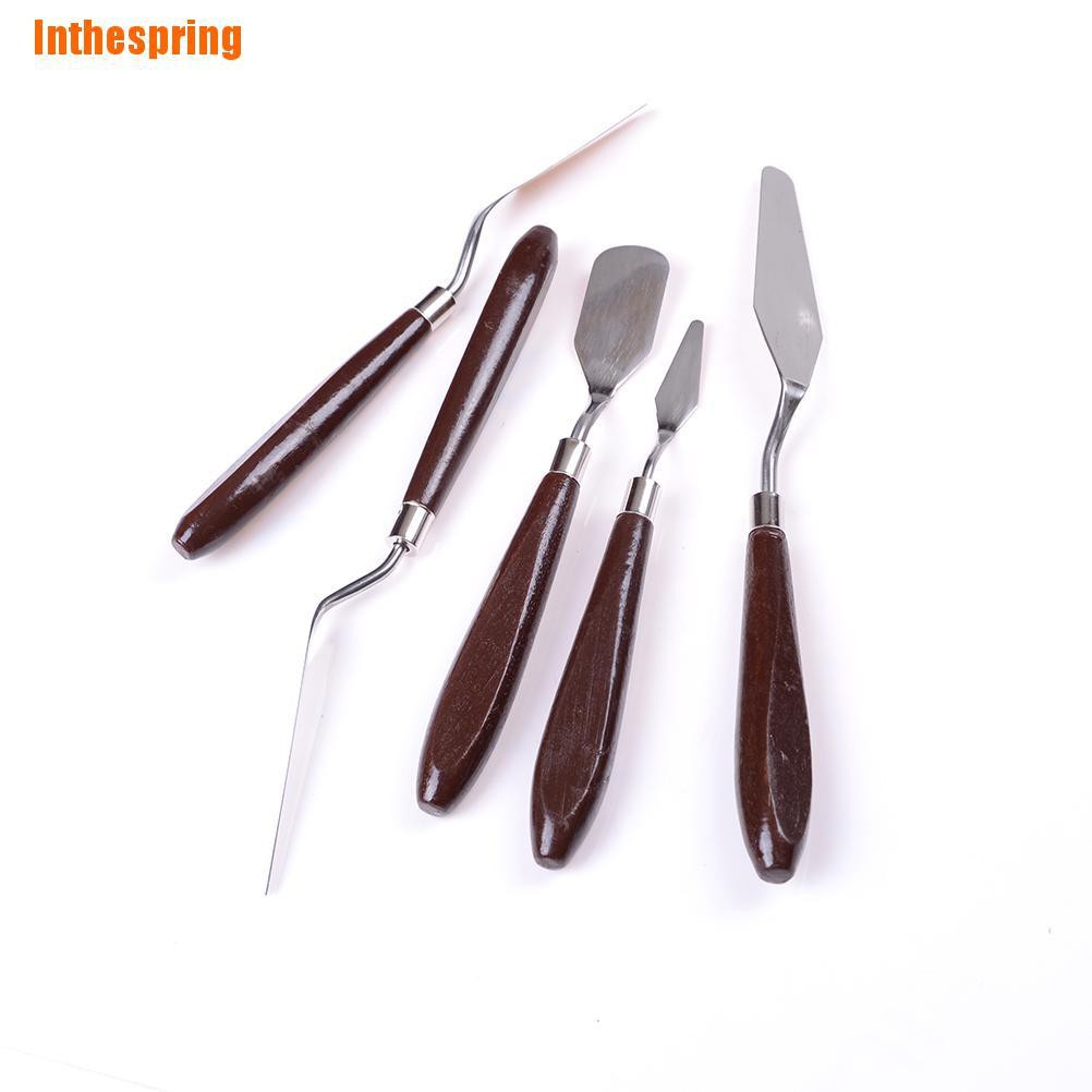Bộ 5 Cây Trộn Màu Sắc Bằng Thép Không Gỉ