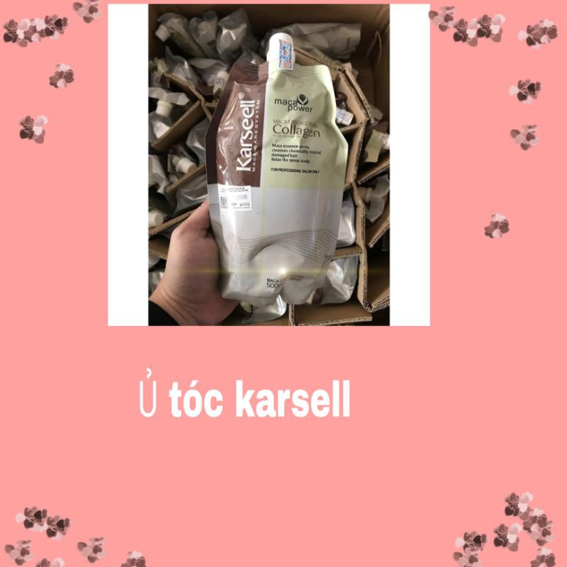 KEM Ủ TÓC KARSEELL MACA COLLAGEN SIÊU MƯỢT TÓC