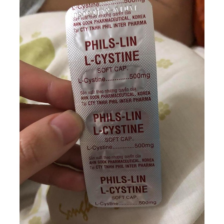 L-CYSTINE PHILS LIN - MẪU MỚI - Hỗ trợ làm đẹp da - Hộp 60 viên - Pharmacy TH Store | Thế Giới Skin Care