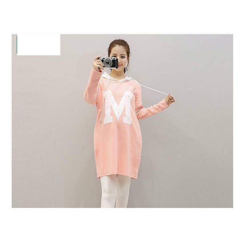 Áo bầu thu đông nỉ bầu dày dặn và mềm mịn