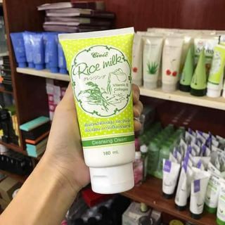 Sửa rủa mặt gạo  rice milk thái lan