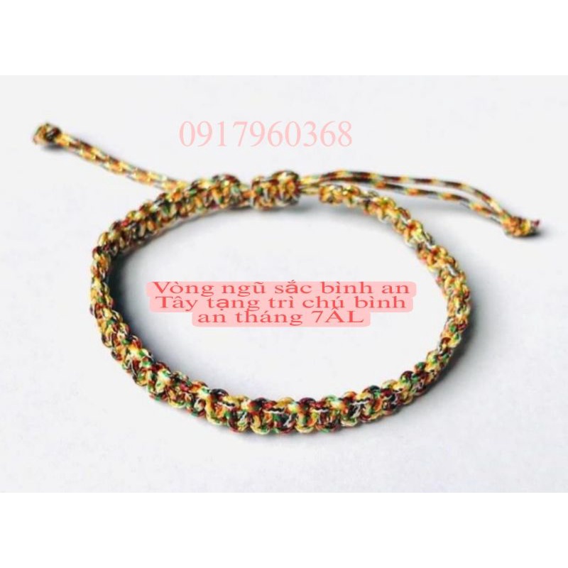 Vòng chỉ đỏ, chỉ ngũ sắc nhà phật đã gia trì Thuylamshop