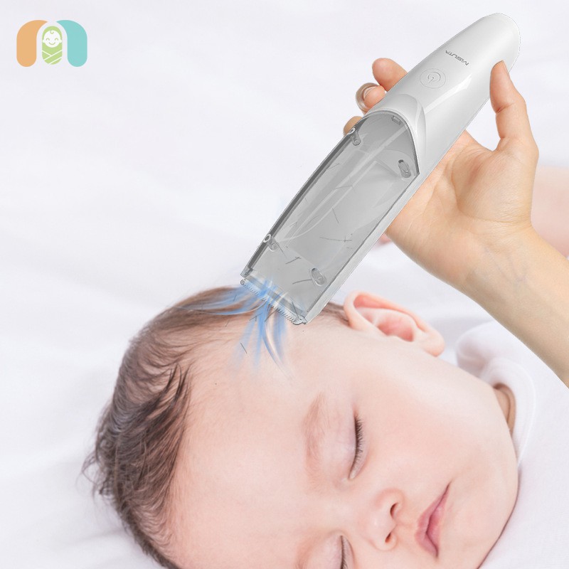 Tông đơ cắt tóc cho bé Misuta hút tóc chống nước bền đẹp chính hãng