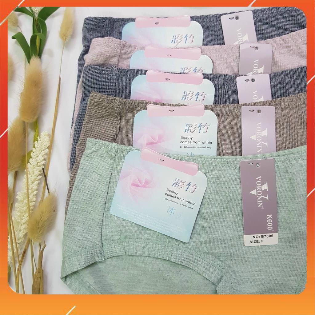 Quần lót nữ cotton đũi cao cấp kháng khuẩn mềm mại thấm hút mồ hôi thoáng mát tag mặt mèo Q2051