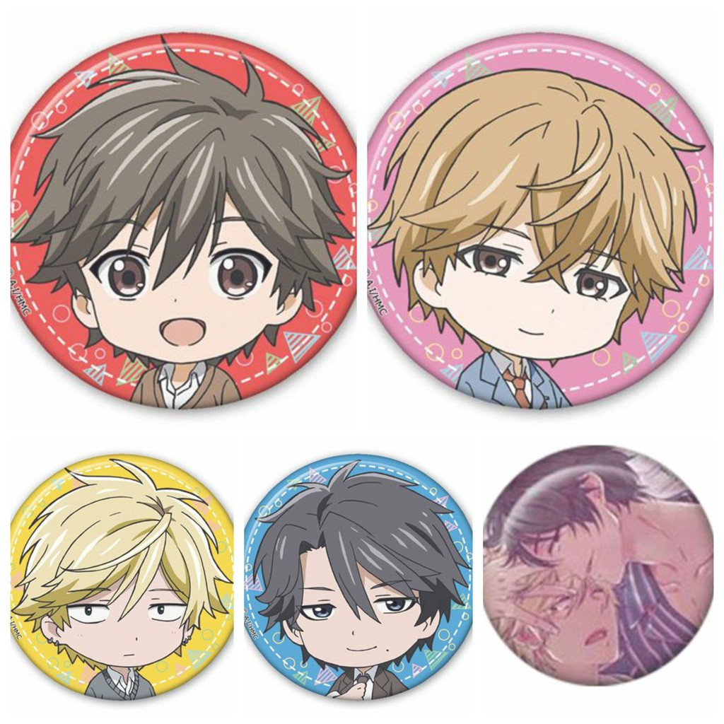 Huy hiệu cài áo IN HÌNH Hitorijime My Hero Người hùng của riêng tôi anime chibi dễ thương tiện lợi