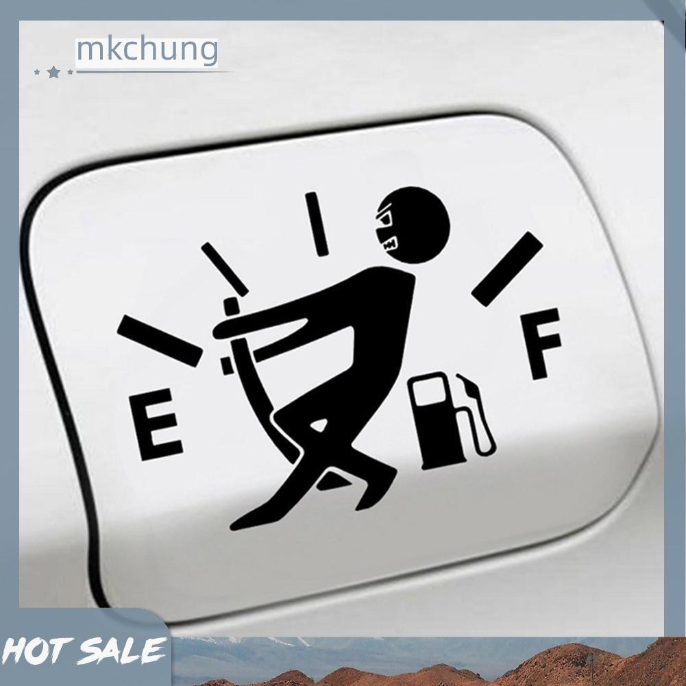 Decal Dán Trang Trí Bình Xăng Xe Ô Tô Họa Tiết Vui Nhộn