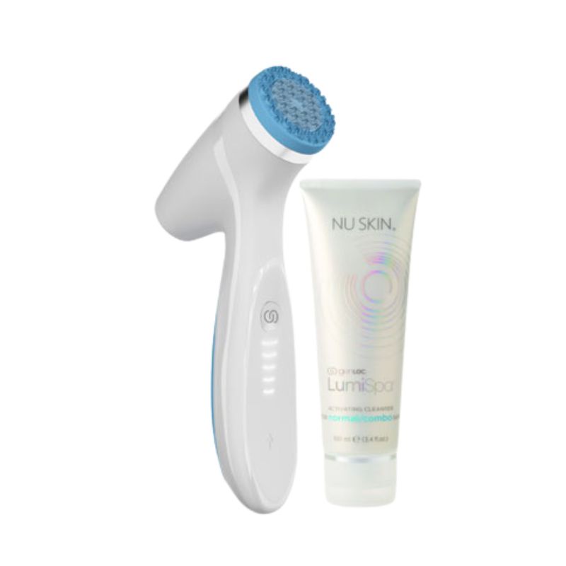 Máy rửa mặt LumiSpa Nuskin ageLOC IO sạch sâu 6 tầng da chống lão hóa kích thích tái tạo collagen