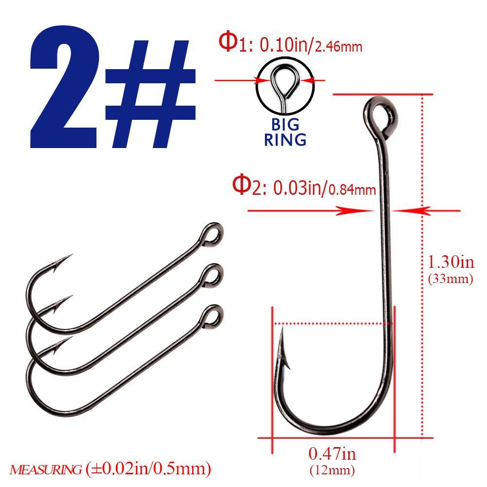Set 30 Lưỡi Câu Cá Thép Không Gỉ