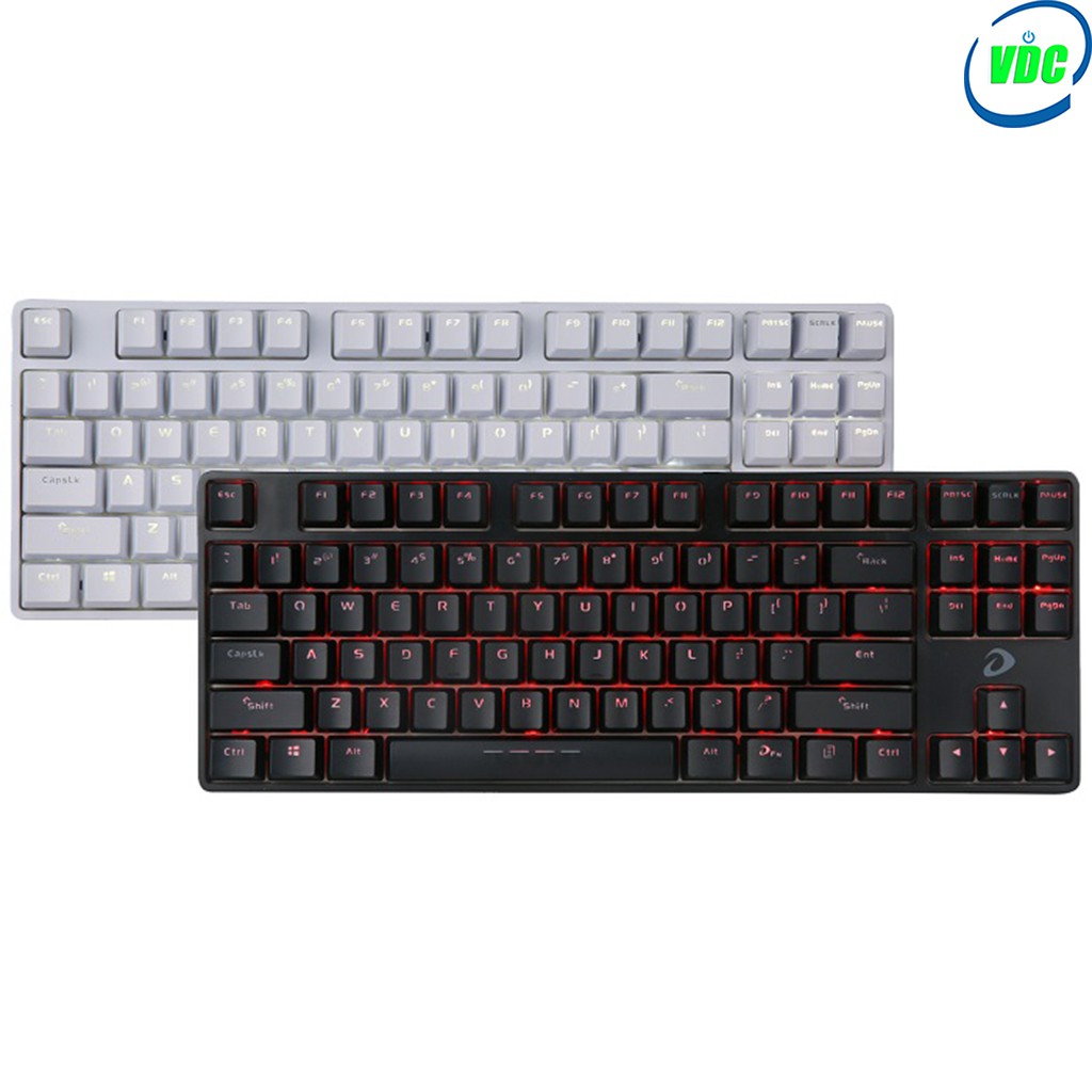 [XẢ SỐC]Bàn phím cơ DareU EK87 [87 cap, Red/ Brown/ Blue Switch, BẢO HÀNH 2 năm] | BigBuy360 - bigbuy360.vn