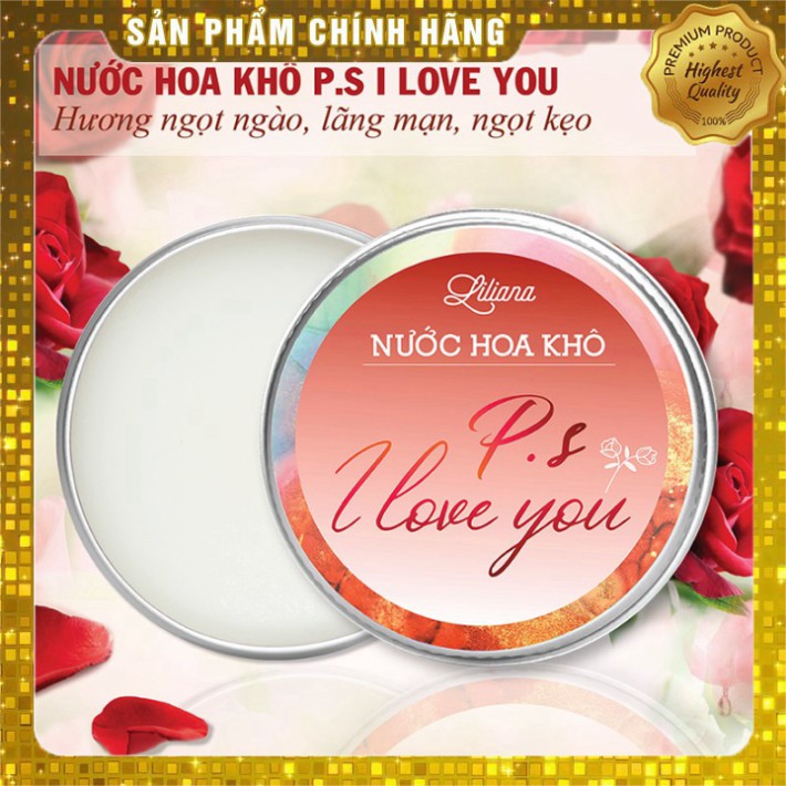 Nước hoa khô hương P.s I Love You - Hương thơm dành cho người đang yêu - lãng mạn | Thế Giới Skin Care