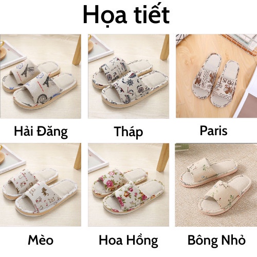 Dép vải đi trong nhà mùa đông, Dép văn phòng siêu nhẹ, vải bố, siêu êm chống trơn trượt 88031 Cr7