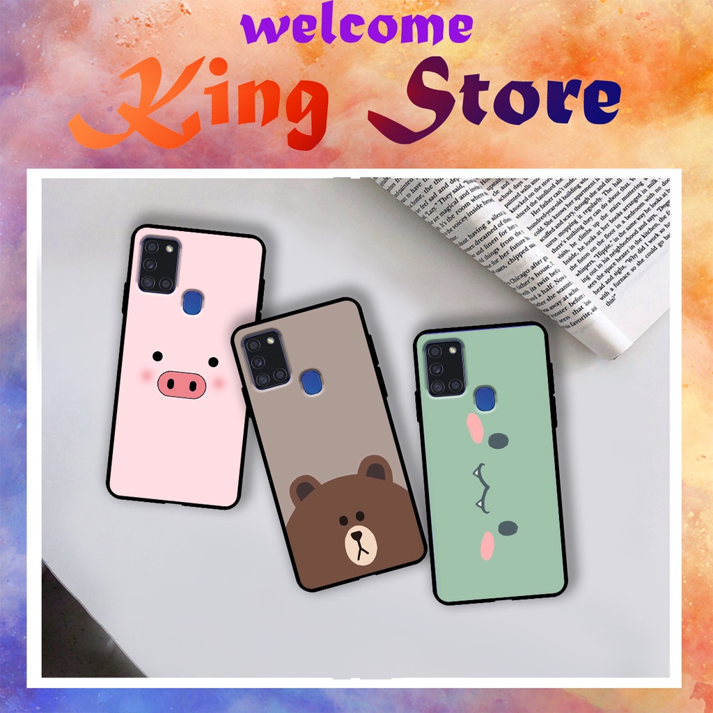 Ốp lưng Samsung A11/A21/A21S in hình ngộ nghĩnh, siêu đáng yêu_KINGSTORE.HN_Ốp SS