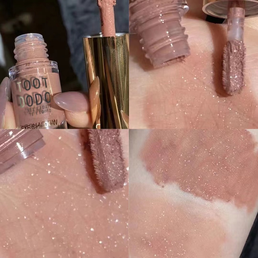 Quá DODO® Phấn Mắt Dạng Lỏng Màu Kim Sa Lấp Lánh Thời Trang