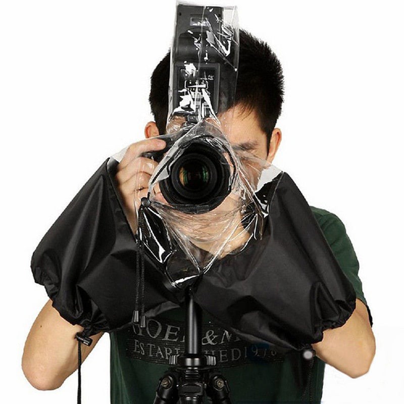 Áo mưa vỏ chống nước che mưa máy ảnh và ống kính máy ảnh chuyên nghiệp DSLR Chammmart