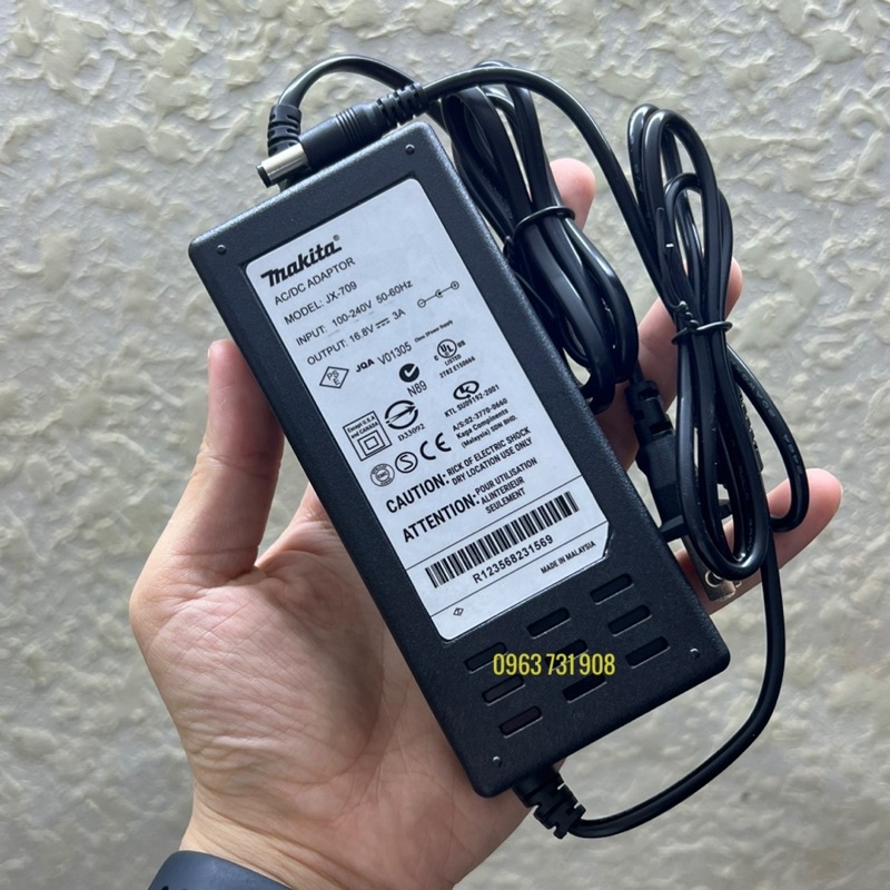 SẠC PIN 16.8V 3A MÁY KHOAN CẦM TAY CHÍNH HÃNG