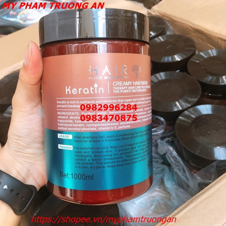 Ủ tóc keratin thế hệ mới