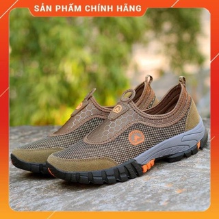 Men's mountaineering shoes with dynamic mesh -b3